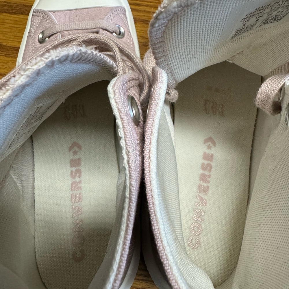 EUC Converse Women's CTAS Move Hi Top Platform Sneaker Mauve/ - Picture 8 of 9